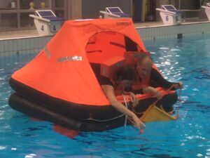 training reddingsvlot zeilen